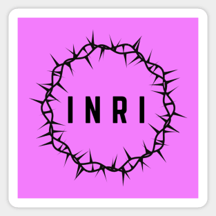 INRI 2 Sticker